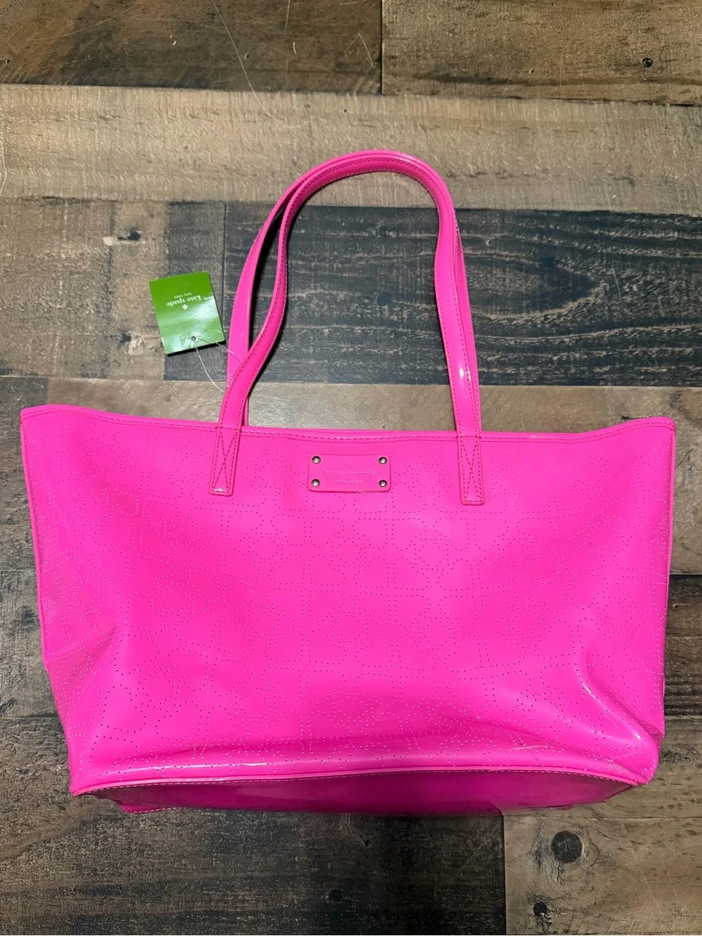 Kate Spade Pink Sapphire Metro Spade Harmony Tote